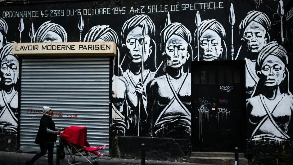 Lavoir moderne parisien